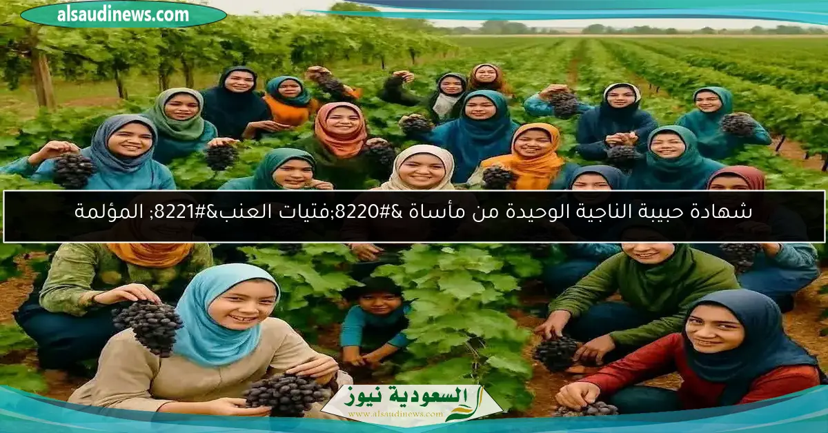 شهادة حبيبة الناجية الوحيدة من مأساة “فتيات العنب” المؤلمة