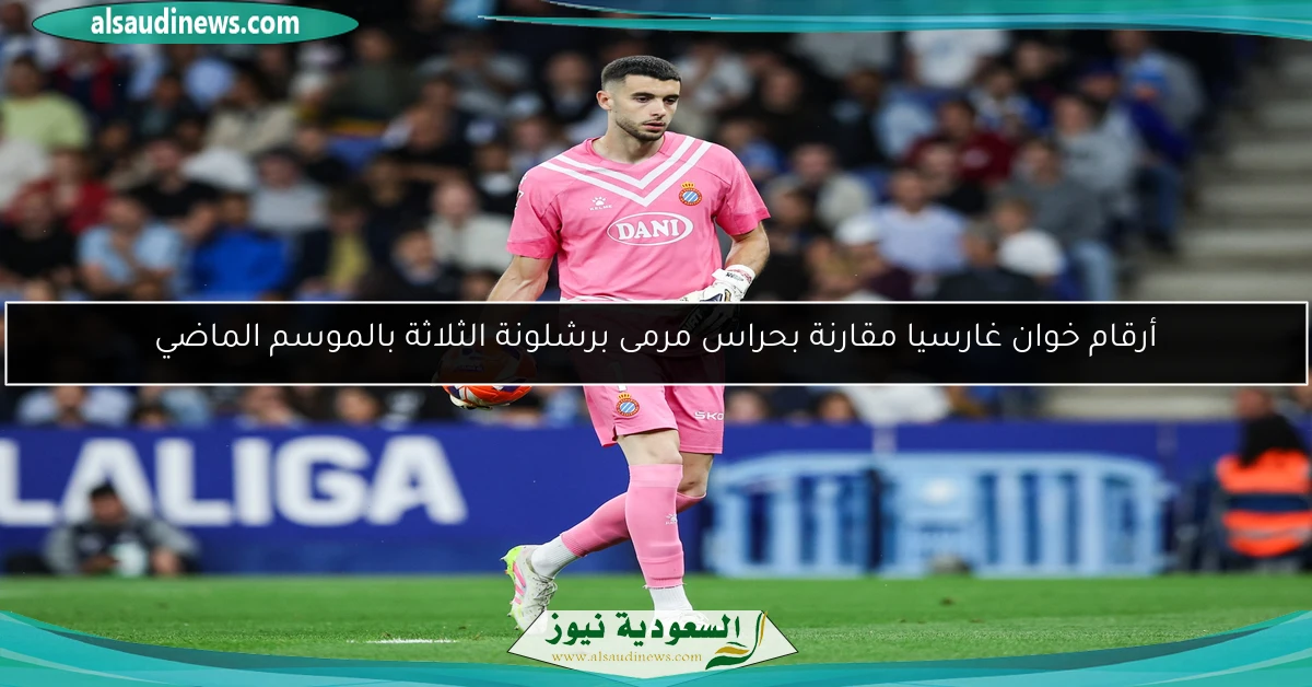 أرقام خوان غارسيا مقارنة بحراس مرمى برشلونة الثلاثة بالموسم الماضي