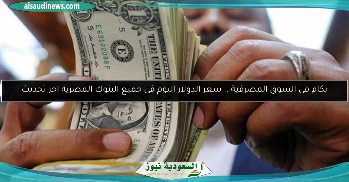 بكام فى السوق المصرفية .. سعر الدولار اليوم فى جميع البنوك المصرية اخر تحديث