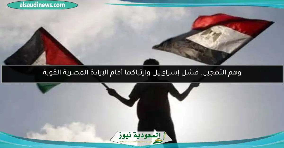 وهم التهجير.. فشل إسرائيل وارتباكها أمام الإرادة المصرية القوية