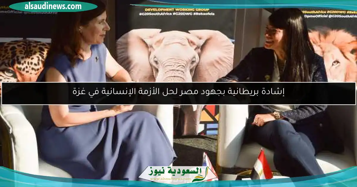إشادة بريطانية بجهود مصر لحل الأزمة الإنسانية في غزة