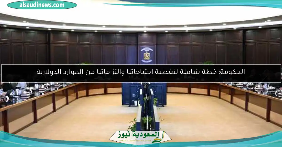 الحكومة: خطة شاملة لتغطية احتياجاتنا والتزاماتنا من الموارد الدولارية