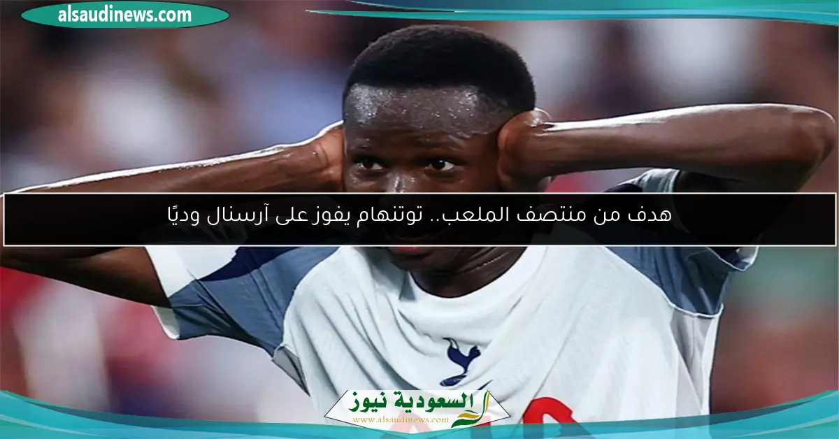 هدف من منتصف الملعب.. توتنهام يفوز على آرسنال وديًا