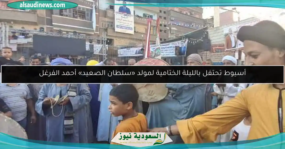 أسيوط تحتفل بالليلة الختامية لمولد «سلطان الصعيد» أحمد الفرغل