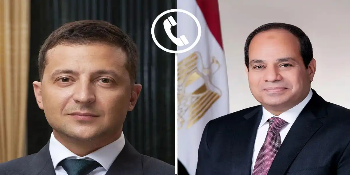أزمة أوكرانيا على طاولة السيسي وزيلينسكي لتعزيز التعاون الثنائي بحلول مبتكرة