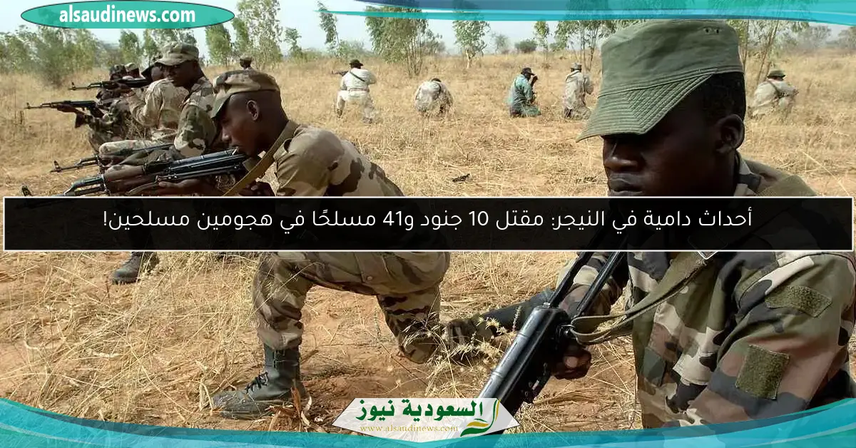 أحداث دامية في النيجر: مقتل 10 جنود و41 مسلحًا في هجومين مسلحين!