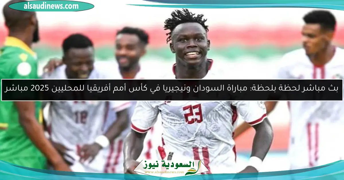 بث مباشر لحظة بلحظة: مباراة السودان ونيجيريا في كأس أمم أفريقيا للمحليين 2025 مباشر