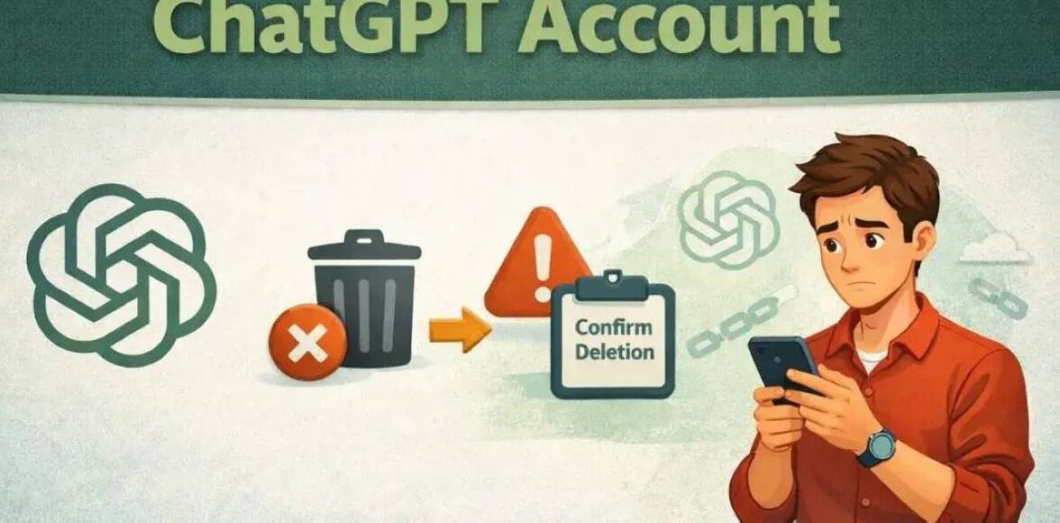 طريقة حذف حساب ChatGPT بسهولة وبخطوات واضحة