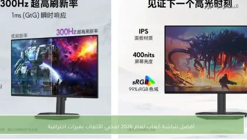 أفضل شاشة ألعاب لعام 2026 لمحبي الألعاب بميزات احترافية