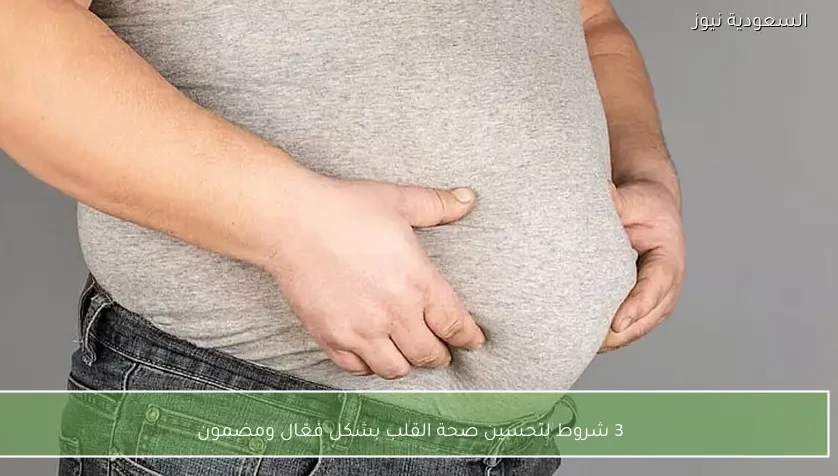 3 شروط لتحسين صحة القلب بشكل فعّال ومضمون