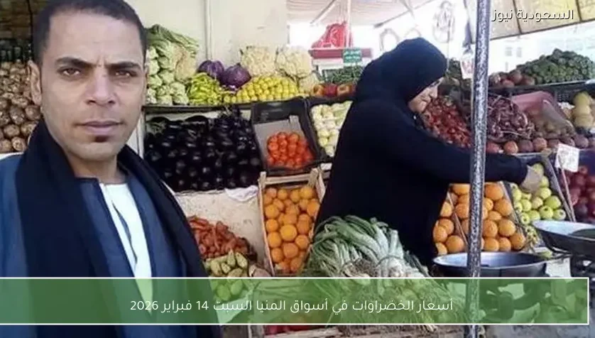 أسعار الخضراوات في أسواق المنيا السبت 14 فبراير 2026