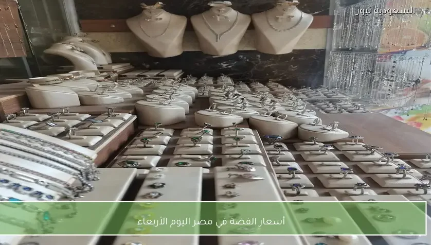 أسعار الفضة في مصر اليوم الأربعاء