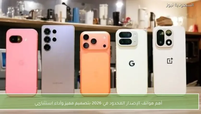 أهم هواتف الإصدار المحدود في 2026 بتصميم مميز وأداء استثنائي