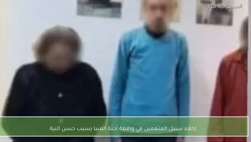 إخلاء سبيل المتهمين في واقعة أجنّة المنيا بسبب حسن النية