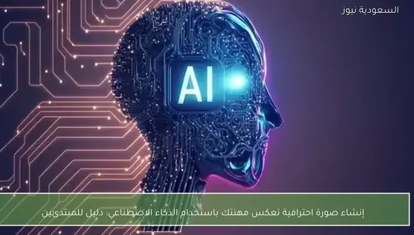 إنشاء صورة احترافية تعكس مهنتك باستخدام الذكاء الاصطناعي: دليل للمبتدئين