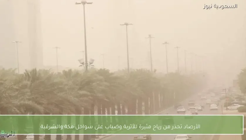 الأرصاد تحذر من رياح مثيرة للأتربة وضباب على سواحل مكة والشرقية