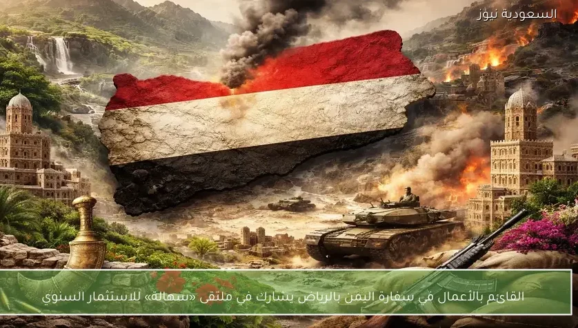 القائم بالأعمال في سفارة اليمن بالرياض يشارك في ملتقى «سهالة» للاستثمار السنوي