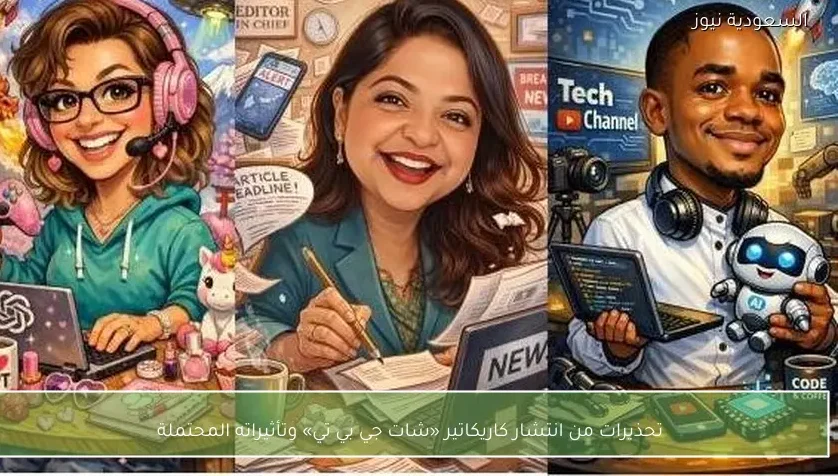 تحذيرات من انتشار كاريكاتير «شات جي بي تي» وتأثيراته المحتملة