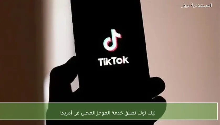 تيك توك تطلق خدمة الموجز المحلي في أمريكا