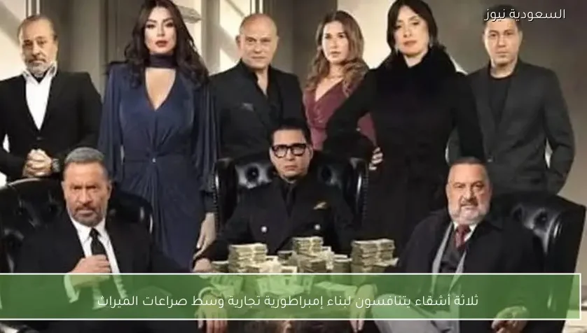 ثلاثة أشقاء يتنافسون لبناء إمبراطورية تجارية وسط صراعات الميراث