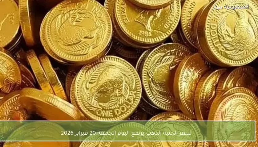 سعر الجنيه الذهب يرتفع اليوم الجمعة 20 فبراير 2026