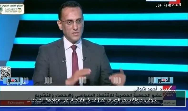 شوقي: مرونة سعر الصرف تعزز قدرة الاقتصاد على مواجهة الصدمات