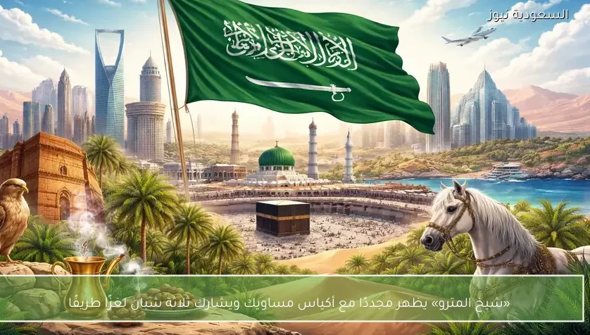 «شيخ المترو» يظهر مجددًا مع أكياس مساويك ويشارك ثلاثة شبان لغزًا طريفًا