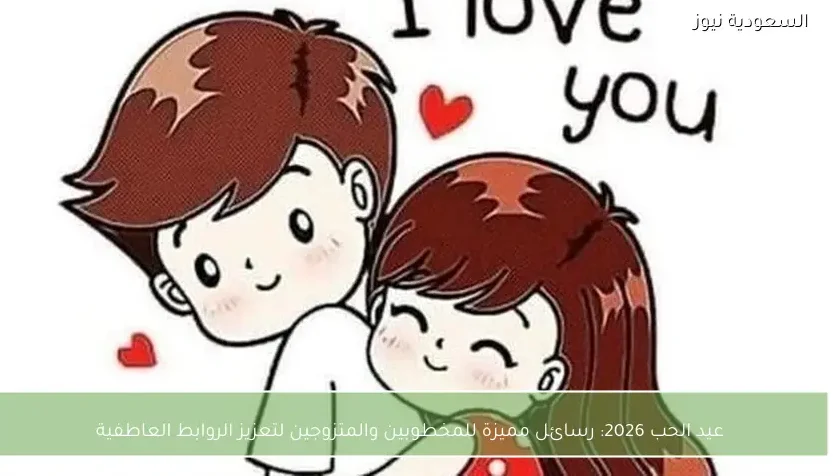 عيد الحب 2026: رسائل مميزة للمخطوبين والمتزوجين لتعزيز الروابط العاطفية