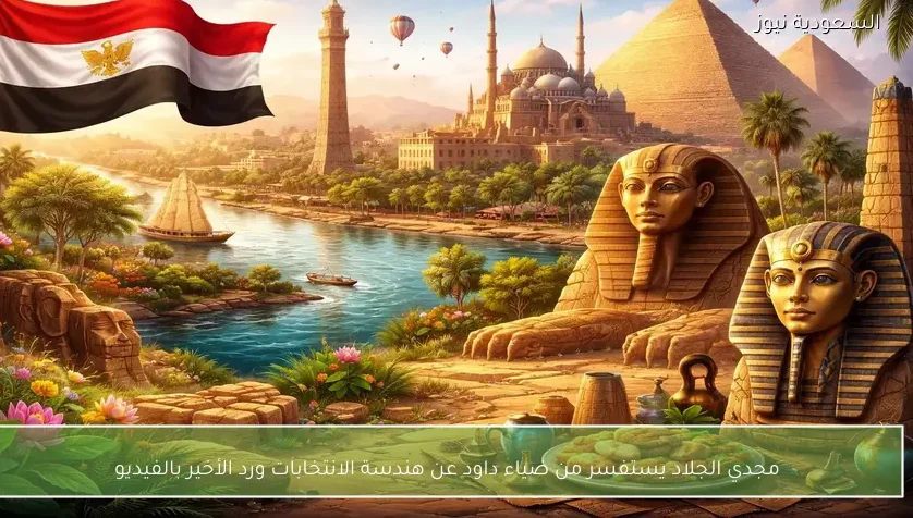 مجدي الجلاد يستفسر من ضياء داود عن هندسة الانتخابات ورد الأخير بالفيديو