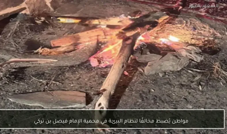 مواطن يُضبط مخالفًا لنظام البيئة في محمية الإمام فيصل بن تركي