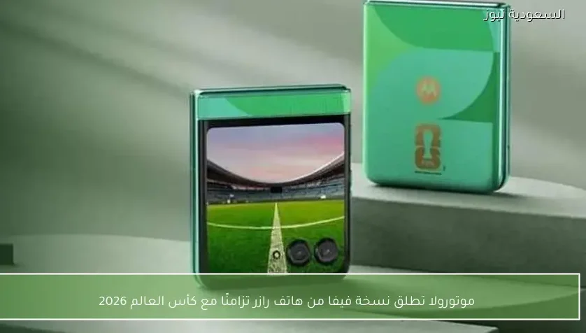 موتورولا تطلق نسخة فيفا من هاتف رازر تزامنًا مع كأس العالم 2026