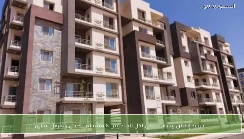 موعد إطلاق وحدات سكن لكل المصريين 8 بتشطيب كامل وتمويل عقاري