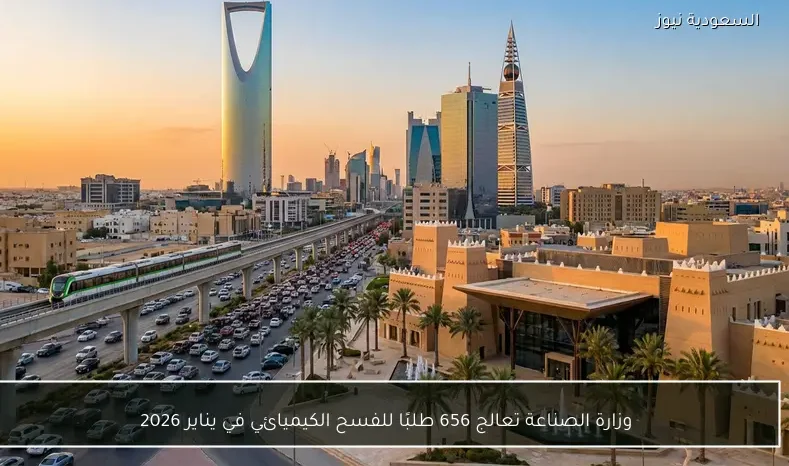 وزارة الصناعة تعالج 656 طلبًا للفسح الكيميائي في يناير 2026