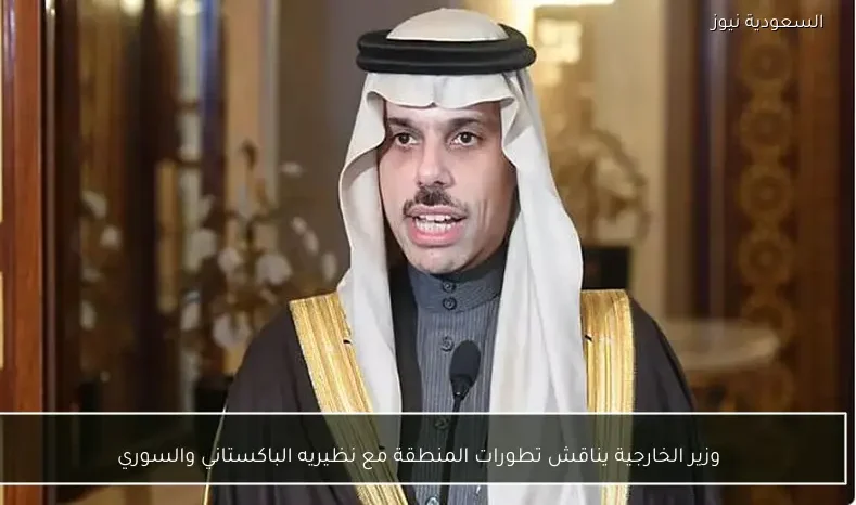 وزير الخارجية يناقش تطورات المنطقة مع نظيريه الباكستاني والسوري