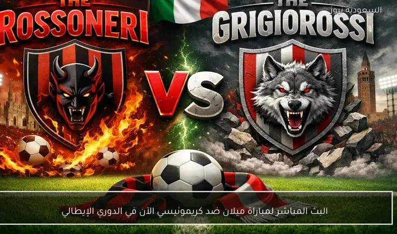 البث المباشر لمباراة ميلان ضد كريمونيسي الآن في الدوري الإيطالي