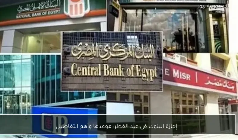 إجازة البنوك في عيد الفطر: موعدها وأهم التفاصيل