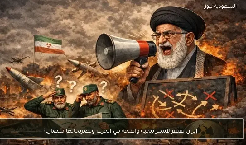 إيران تفتقر لاستراتيجية واضحة في الحرب وتصريحاتها متضاربة
