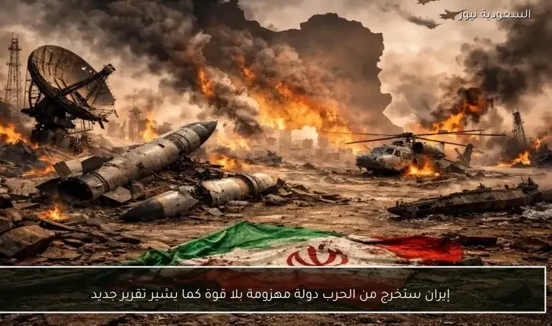 إيران ستخرج من الحرب دولة مهزومة بلا قوة كما يشير تقرير جديد