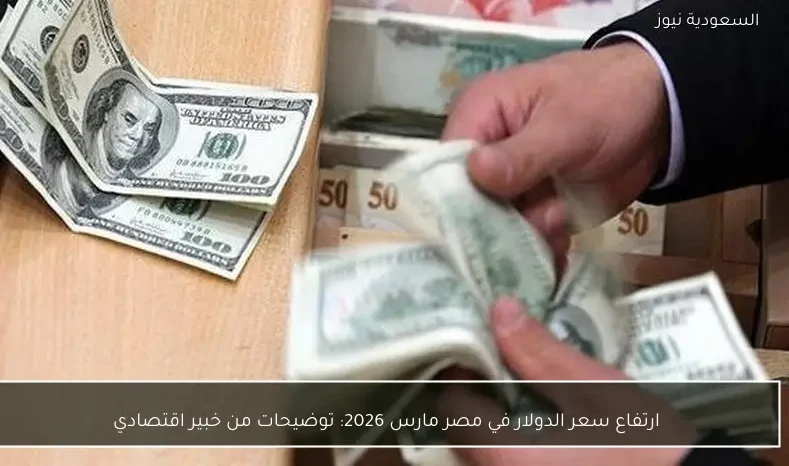 ارتفاع سعر الدولار في مصر مارس 2026: توضيحات من خبير اقتصادي