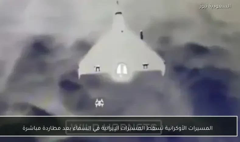 المسيرات الأوكرانية تسقط المسيرات الإيرانية في السماء بعد مطاردة مباشرة