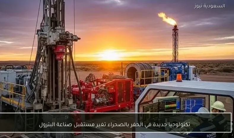 تكنولوجيا جديدة في الحفر بالصحراء تغير مستقبل صناعة البترول