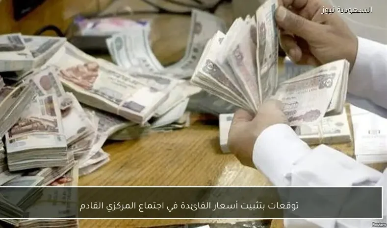 توقعات بتثبيت أسعار الفائدة في اجتماع المركزي القادم