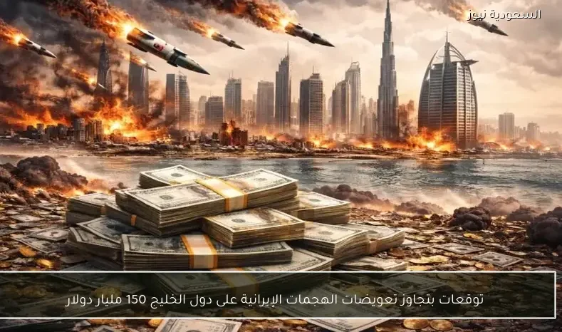 توقعات بتجاوز تعويضات الهجمات الإيرانية على دول الخليج 150 مليار دولار