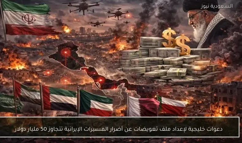 دعوات خليجية لإعداد ملف تعويضات عن أضرار المسيرات الإيرانية تتجاوز 50 مليار دولار