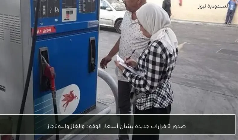 صدور 3 قرارات جديدة بشأن أسعار الوقود والغاز والبوتاجاز