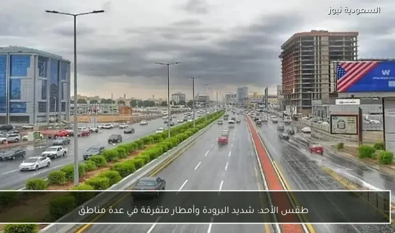 طقس الأحد: شديد البرودة وأمطار متفرقة في عدة مناطق