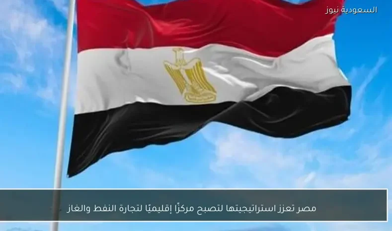 مصر تعزز استراتيجيتها لتصبح مركزًا إقليميًا لتجارة النفط والغاز