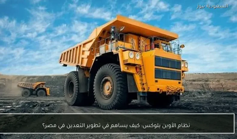 نظام الأوبن بلوكس: كيف يساهم في تطوير التعدين في مصر؟